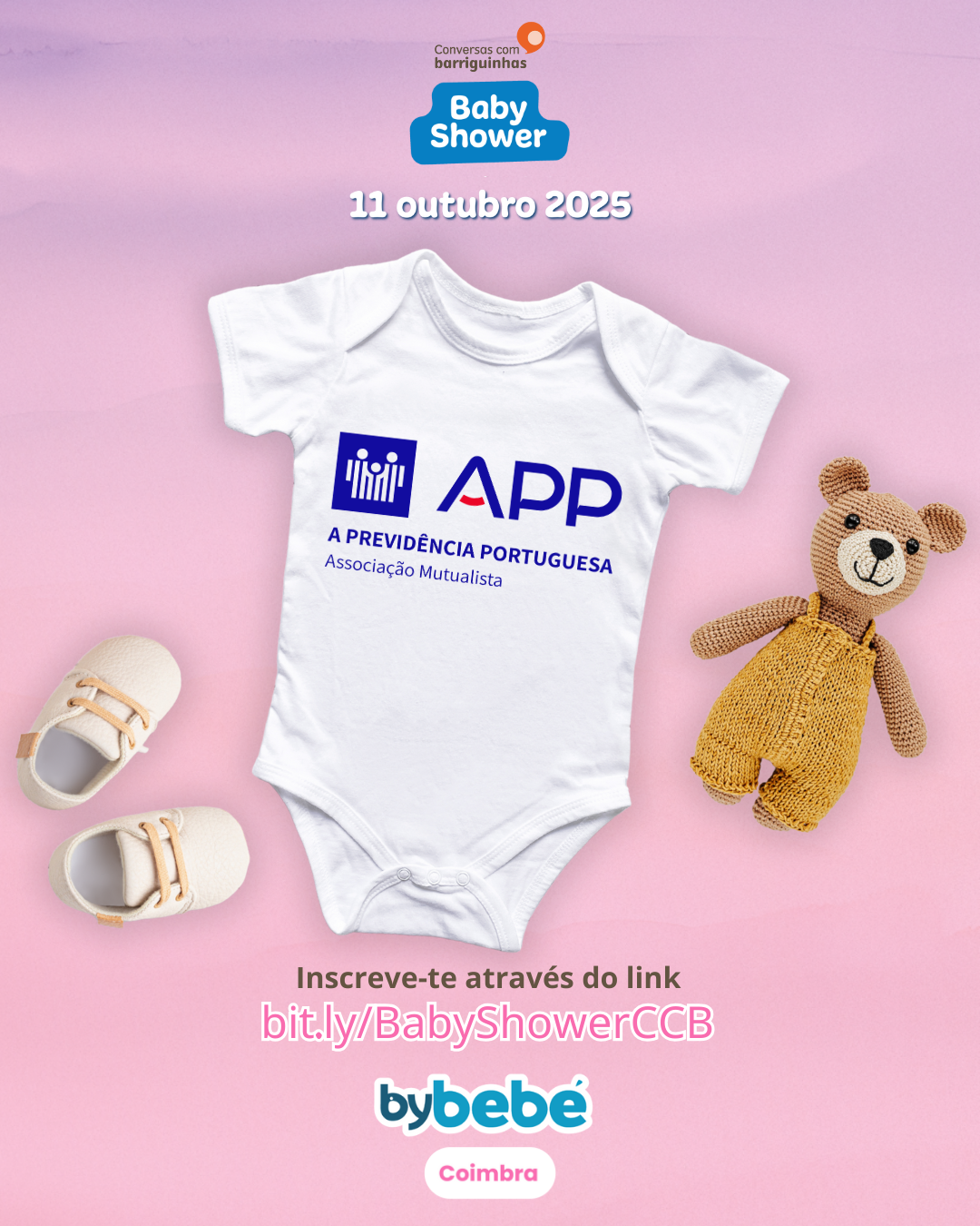 A Previdência Portuguesa participa no Baby Shower da Grávida