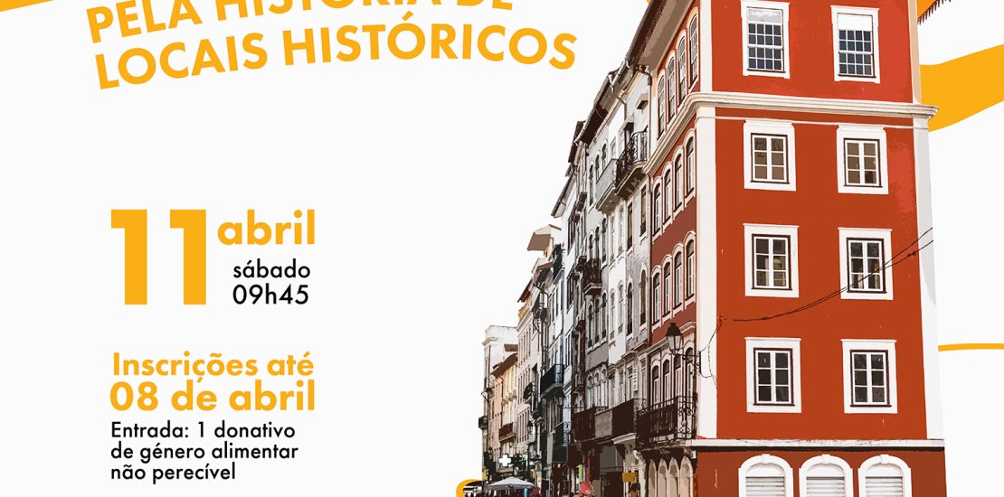 Caminhada Solidária pela baixa de Coimbra, no próximo dia 11 de abril, pelas 09h45.