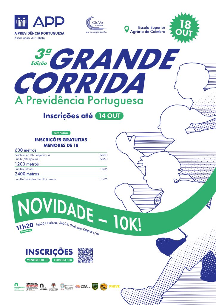 cartaz da 3ª edição da grande corrida previdência