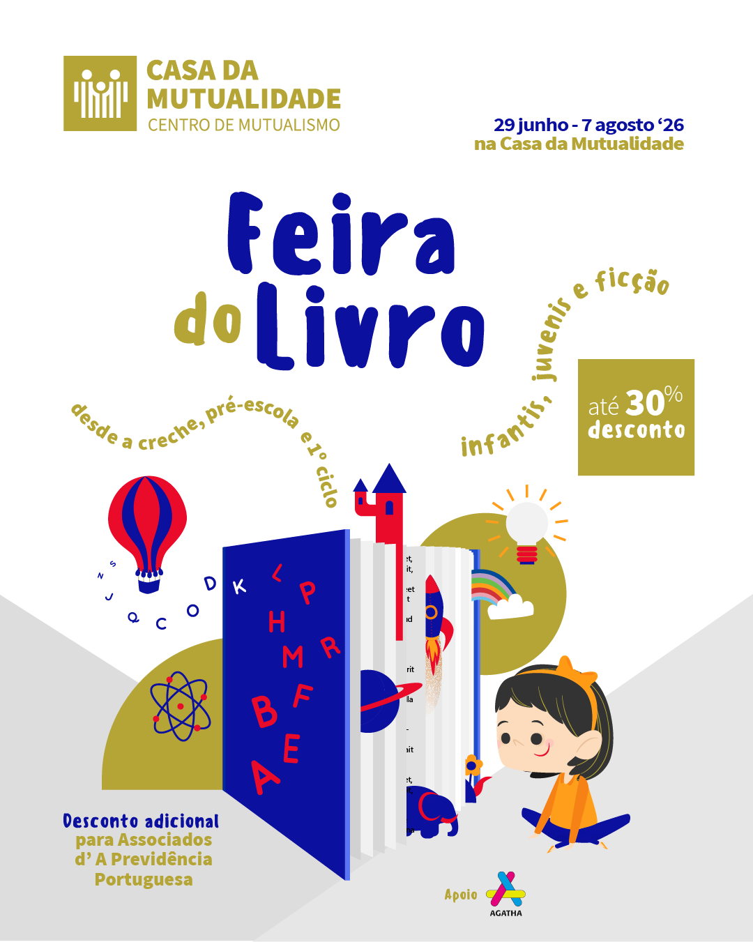 A Magia dos Livros Chega à Casa da Mutualidade A Magia dos Livros Chega à Casa da Mutualidade